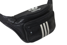 画像をギャラリービューアに読み込む, 極美品 BALENCIAGA バレンシアガ adidas アディダス ベルトバッグ ヴィンテージ加工 ラムスキン 721841 中古 63600
