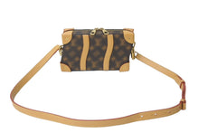 画像をギャラリービューアに読み込む, LOUIS VUITTON ルイヴィトン ソフトトランク ショルダーバッグ M81580 ディスイズノットモノグラム 22SS ブラウン 美品 中古 63603