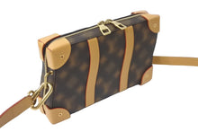 画像をギャラリービューアに読み込む, LOUIS VUITTON ルイヴィトン ソフトトランク ショルダーバッグ M81580 ディスイズノットモノグラム 22SS ブラウン 美品 中古 63603