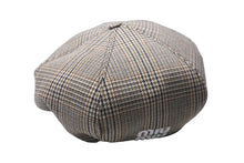Load image into Gallery viewer, 極美品 miumiu ミュウミュウ プリンス オブ ウェールズチェック ウール ハット ブラウン 5HC075_2F82_F0005 サイズL 中古 63612
