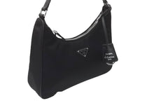 Load image into Gallery viewer, 新品未使用品 PRADA プラダ Re-Edition 2005 Re-Nylon ホーボー ハンドバッグ 1NE204 ファブリック レザー ブラック 中古 63615