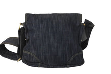 Load image into Gallery viewer, CHANEL シャネル ショルダーバッグ スパークリングデニム 10番台 ココマーク ネイビー A31987 ゴールド金具 美品 中古 63616