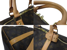 画像をギャラリービューアに読み込む, 極美品 LOUIS VUITTON ルイヴィトン キーポルバンドリエール60 ボストンバッグ M41412 モノグラム 中古 63617