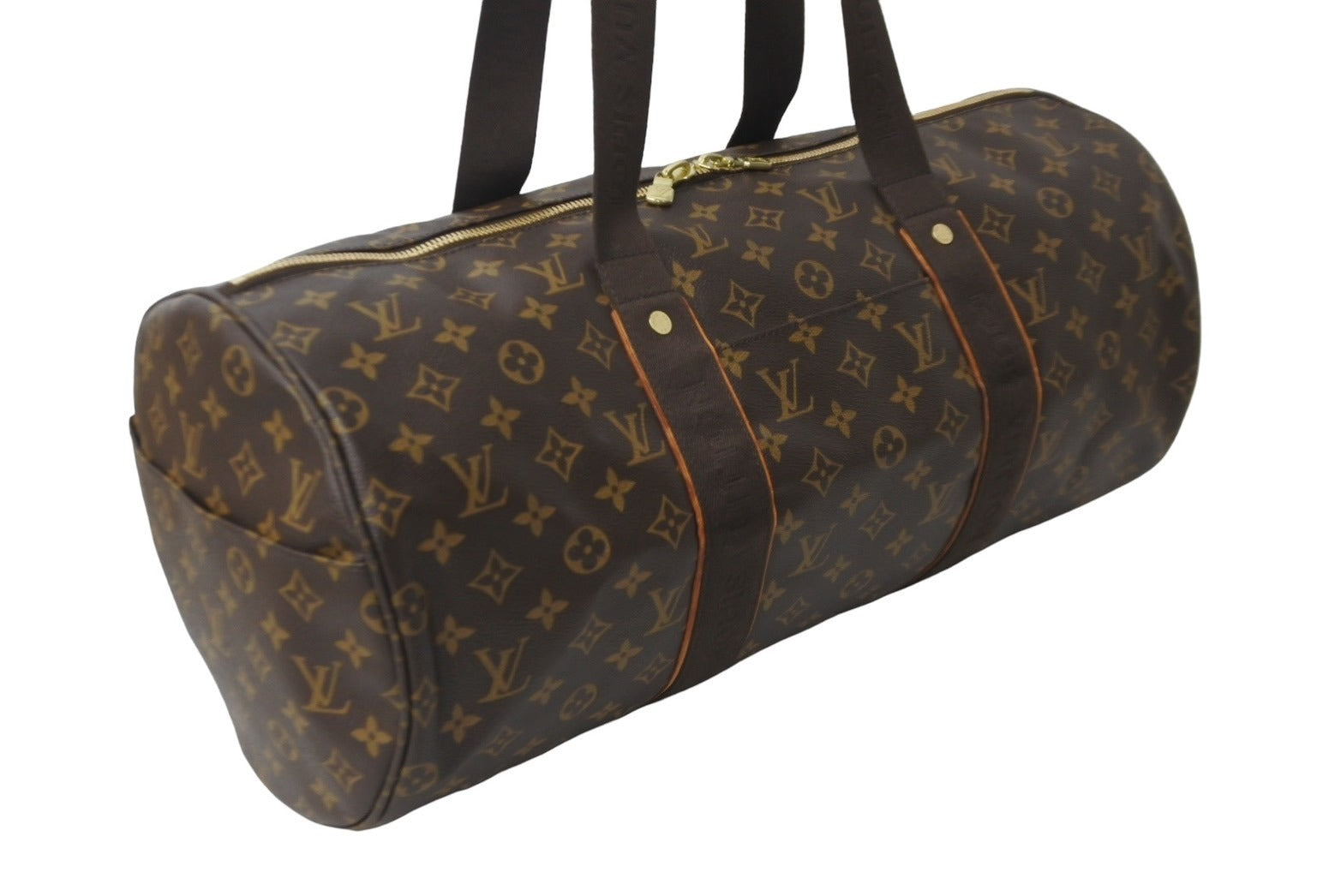 極美品 LOUIS VUITTON ルイ ヴィトン スポーティ ボブール モノグラム キャンバス ボストンバッグ 筒型 M97036 ブラウン 中古  63620 – Casanova Vintage