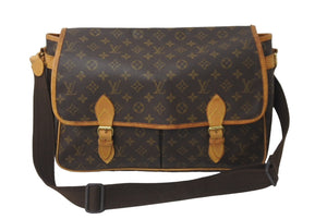 LOUIS VUITTON ルイ ヴィトン ジベシエールGM ショルダーバッグ M42249 モノグラム キャンバス ブラウン 良品 中古 63621  – Casanova Vintage