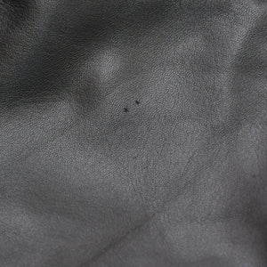 極美品 CELINE セリーヌ ラムスキン オールインワン ジップアップ ツナギ 2G062921D ブラック サイズ42 エディ期 シルバー金具 中古 4a006363