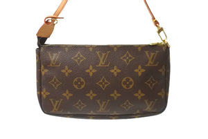 極美品 LOUIS VUITTON ルイヴィトン アクセサリーポーチ ポシェットアクセソワール M51980 モノグラム 中古 63637