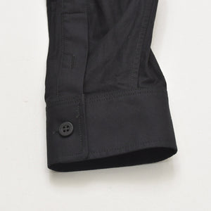 BALENCIAGA バレンシアガ ハイブリッドデザイン ロングスリーブトップス 768710 TNM60 1000 レイヤード ブラック 長袖シャツ 美品 中古 4a006364