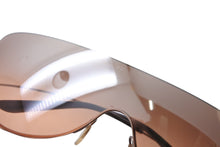 画像をギャラリービューアに読み込む, CHANEL シャネル リムレス シールド パール サングラス オレンジ 4077-H ココマーク アイウェア 小物 眼鏡 ロゴ 美品 中古 63641