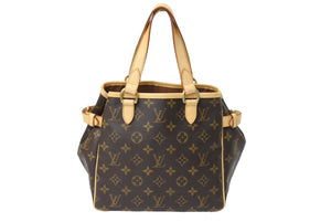 LOUIS VUITTON ルイヴィトン バティニョール ヴィルティカル モノグラム トートバッグ ハンド M51153 美品 中古 63643