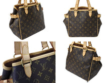 Load image into Gallery viewer, LOUIS VUITTON ルイヴィトン バティニョール ヴィルティカル モノグラム トートバッグ ハンド M51153 美品 中古 63643