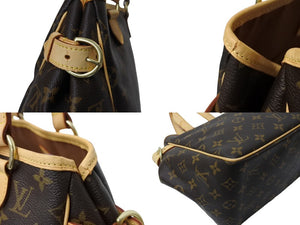 LOUIS VUITTON ルイヴィトン バティニョール ヴィルティカル モノグラム トートバッグ ハンド M51153 美品 中古 63643