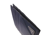 Load image into Gallery viewer, 極美品 PRADA プラダ レザー カードケース ネイビー 2MC223 トライアングルロゴ 紺色 名刺入れ 小物 中古 63644