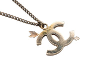 画像をギャラリービューアに読み込む, CHANEL シャネル ココマーク ネックレス 重量約7.3g 10P刻印 ゴールド ピンク メタル 美品 中古 63656