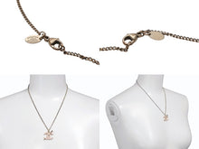 画像をギャラリービューアに読み込む, CHANEL シャネル ココマーク ネックレス 重量約7.3g 10P刻印 ゴールド ピンク メタル 美品 中古 63656