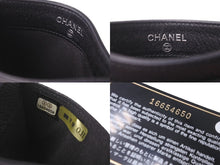画像をギャラリービューアに読み込む, 極美品 CHANEL シャネル ココマーク カードケース 16番台 キャビアスキン ブラック 中古 63681