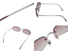 画像をギャラリービューアに読み込む, 極美品 CHANEL シャネル ココマーク サングラス リムレス パープル アイウェア ロゴ 小物 4002 c.124/58 57☐19 130 中古 63685