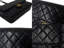 Load image into Gallery viewer, CHANEL シャネル リュック マトラッセ ブラック 3番台 ラムスキン ココマーク ゴールド金具 美品 中古 63693