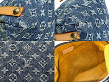 Load image into Gallery viewer, 新品同様 LOUIS VUITTON ルイヴィトン モノグラムデニム バギーPM ワンショルダーバッグ M95049 ブルー ショルダー 中古 63695