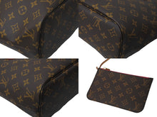 画像をギャラリービューアに読み込む, 新品同様 新型 LOUIS VUITTON ルイヴィトン ハンドバッグ ネヴァーフルPM M41245 ポーチ付き ピヴォワンヌ モノグラム 中古 63699