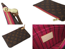 画像をギャラリービューアに読み込む, 新品同様 新型 LOUIS VUITTON ルイヴィトン ハンドバッグ ネヴァーフルPM M41245 ポーチ付き ピヴォワンヌ モノグラム 中古 63699