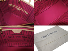 画像をギャラリービューアに読み込む, 新品同様 新型 LOUIS VUITTON ルイヴィトン ハンドバッグ ネヴァーフルPM M41245 ポーチ付き ピヴォワンヌ モノグラム 中古 63699