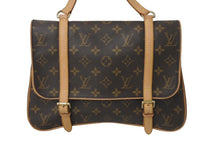 Load image into Gallery viewer, 極美品 LOUIS VUITTON ルイヴィトン マレル サックアド ハンドバッグ M51158 モノグラムキャンバス ブラウン ゴールド金具 中古 63703