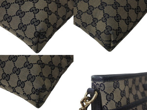 GUCCI グッチ ショルダーバッグ メッセンジャー シェリーライン 388926-KY9PZ GGキャンバス ベージュ 美品 中古 63706