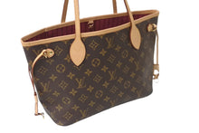 Load image into Gallery viewer, 新品同様 新型 LOUIS VUITTON ルイヴィトン ハンドバッグ ネヴァーフルPM M41245 ポーチ付き ピヴォワンヌ モノグラム 中古 63709