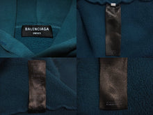 Load image into Gallery viewer, BALENCIAGA バレンシアガ ワイドフィットプルオーバーパーカー サイズ3 グリーン 674986 TLVJ2 美品 中古 63712