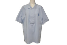 Load image into Gallery viewer, BURBERRY バーバリー ティッシ期 コットンポロシャツ 4558587 TBロゴ コットン ブルー サイズS 美品 中古 63713