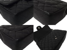Load image into Gallery viewer, 極美品 CHANEL シャネル チェーンショルダーバッグ マトラッセ30 シングルフラップ ブラックシルバー 13番台 中古 63718