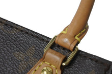 画像をギャラリービューアに読み込む, 極美品 LOUIS VUITTON ルイヴィトン ショルダーバッグ M81295 プティットサックプラ モノグラム ブラウン ゴールド金具 中古 63725