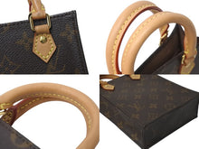 画像をギャラリービューアに読み込む, 極美品 LOUIS VUITTON ルイヴィトン ショルダーバッグ M81295 プティットサックプラ モノグラム ブラウン ゴールド金具 中古 63725