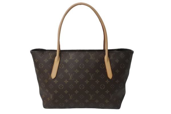 Very Good Condition LOUIS VUITTON Monogram Raspail PM Tote Bag M40608 Canvas Brown Beige Used 63729