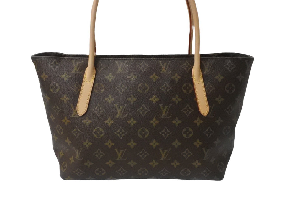 極美品 LOUIS VUITTON ルイ ヴィトン モノグラム ラスパイユPM トートバッグ M40608 キャンバス ブラウン ベージュ 中古 63729