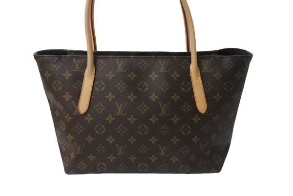 Very Good Condition LOUIS VUITTON Monogram Raspail PM Tote Bag M40608 Canvas Brown Beige Used 63729