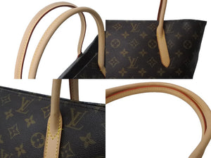 Very Good Condition LOUIS VUITTON Monogram Raspail PM Tote Bag M40608 Canvas Brown Beige Used 63729