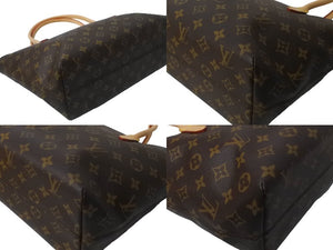 Very Good Condition LOUIS VUITTON Monogram Raspail PM Tote Bag M40608 Canvas Brown Beige Used 63729