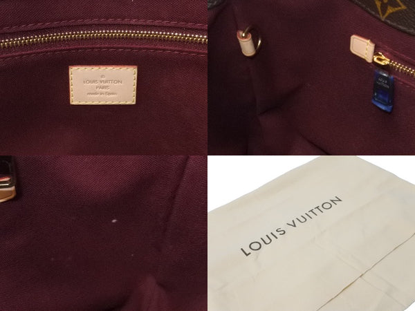 Very Good Condition LOUIS VUITTON Monogram Raspail PM Tote Bag M40608 Canvas Brown Beige Used 63729
