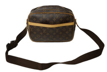 画像をギャラリービューアに読み込む, LOUIS VUITTON ルイヴィトン ショルダーバッグ リポーターPM M45254 モノグラム ブラウン 美品 中古 63730