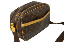 画像をギャラリービューアに読み込む, LOUIS VUITTON ルイヴィトン ショルダーバッグ リポーターPM M45254 モノグラム ブラウン 美品 中古 63730