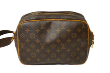 画像をギャラリービューアに読み込む, LOUIS VUITTON ルイヴィトン ショルダーバッグ リポーターPM M45254 モノグラム ブラウン 美品 中古 63730