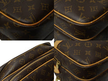 画像をギャラリービューアに読み込む, LOUIS VUITTON ルイヴィトン ショルダーバッグ リポーターPM M45254 モノグラム ブラウン 美品 中古 63730