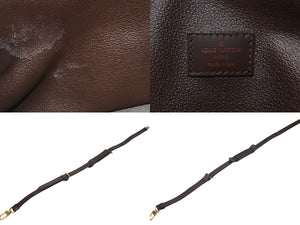 極美品 LOUIS VUITTON ルイヴィトン ヴァスラブ ウォッシュバッグ クラッチバッグ N41538 ダミエ ブラウン 中古 63731