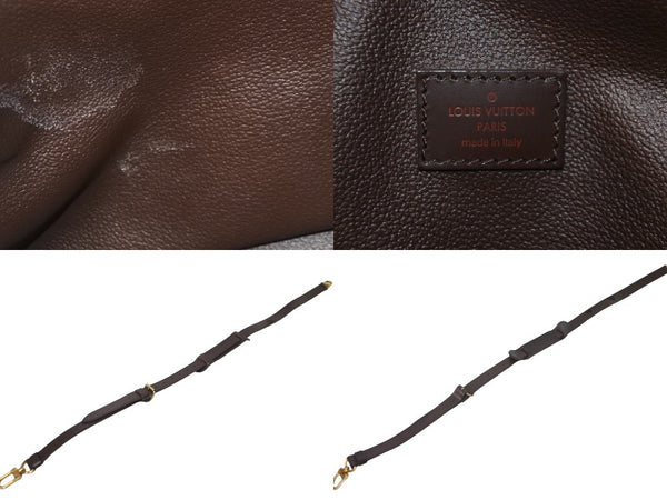 極美品 LOUIS VUITTON ルイヴィトン ヴァスラブ ウォッシュバッグ クラッチバッグ N41538 ダミエ ブラウン 中古 63731