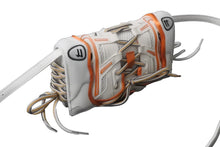 画像をギャラリービューアに読み込む, 極美品 BALENCIAGA バレンシアガ スニーカーヘッドフォンホルダー ショルダーバッグ ファブリック ホワイト オレンジ 中古 63732