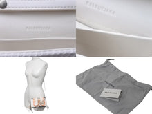 画像をギャラリービューアに読み込む, 極美品 BALENCIAGA バレンシアガ スニーカーヘッドフォンホルダー ショルダーバッグ ファブリック ホワイト オレンジ 中古 63732