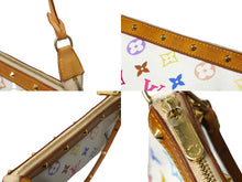 画像をギャラリービューアに読み込む, LOUIS VUITTON ルイヴィトン 村上隆 ポシェットアクセソワール スト付き マルチカラー ホワイト M92649 美品 中古 63740