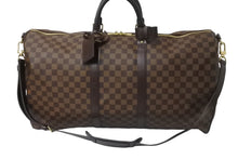 画像をギャラリービューアに読み込む, 極美品 LOUIS VUITTON ルイヴィトン ボストンバッグ キーポルバンドリエール 55 ダミエキャンバス ブラウン N41414 中古 63744